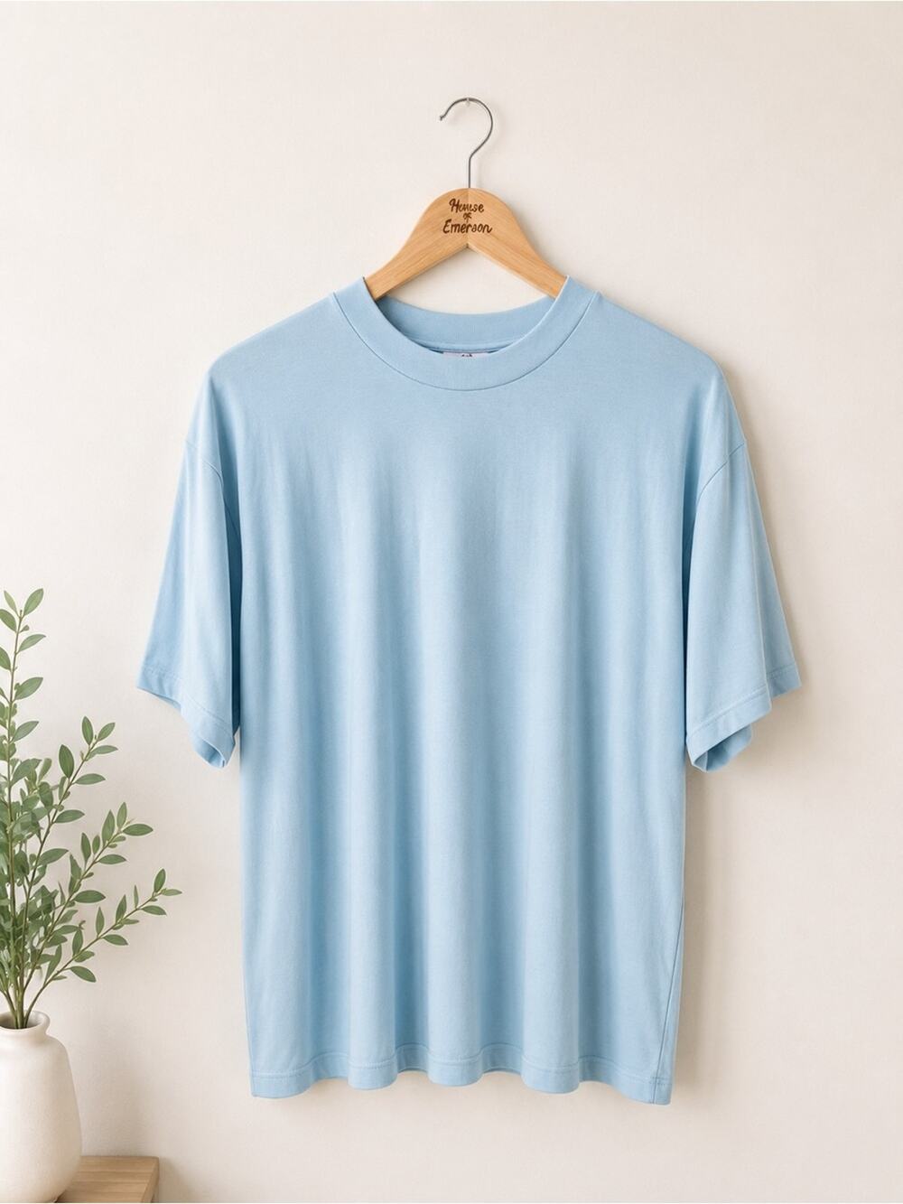 Boutique Light Blue GeeGee Classic Crewneck Tee Size S NWT